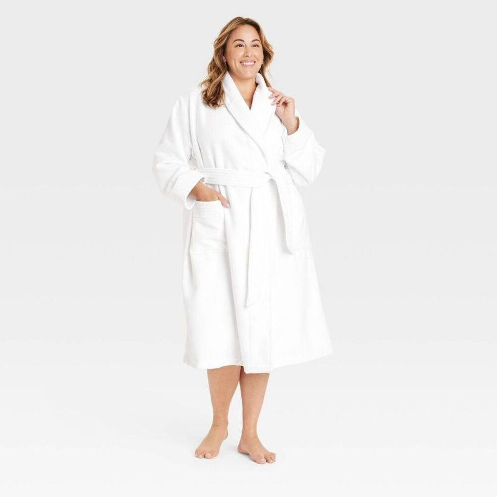 Women's Terry Robe - Auden White XS/S